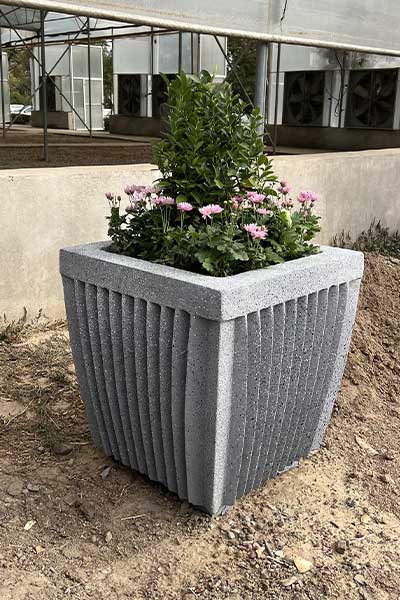 گلدان بتنی کد 115