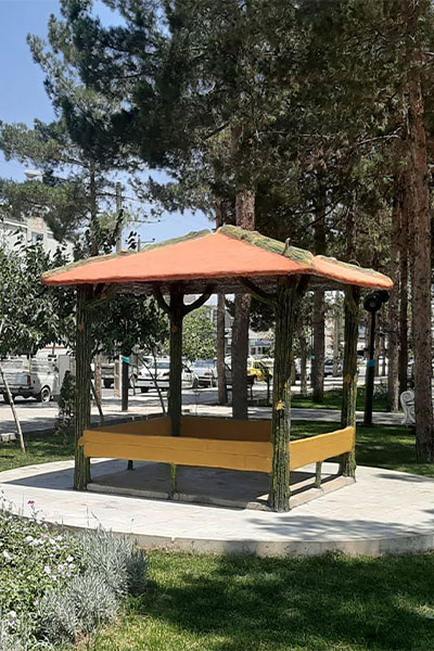 خرید و قیمت آلاچیق بتنی کد 624