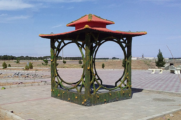 خرید و قیمت آلاچیق بتنی کد 627