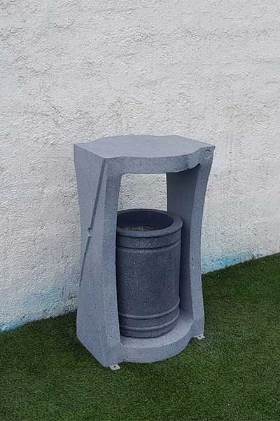 خرید و قیمت سطل زباله بتنی کد 910-1