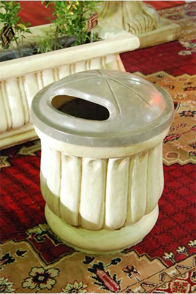 خرید و قیمت سطل زباله بتنی کد 901