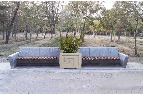 خرید و قیمت نیمکت بتنی کد 805