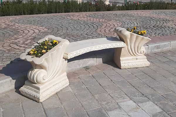 خرید و قیمت نیمکت بتنی کد 828